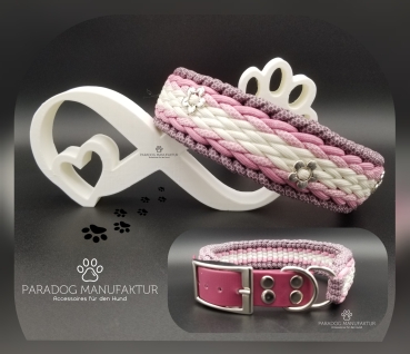 Halsband/Leinen - Set "Lavender"